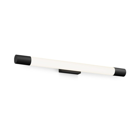 LED Světlo nad Zrcadlo 10W 1500lm 2700K 60cm IP44 Černá Rover Philips