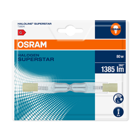 Vlákno R7S 48W 750lm 2900K OSRAM HALOLINE PRO 74.9mm