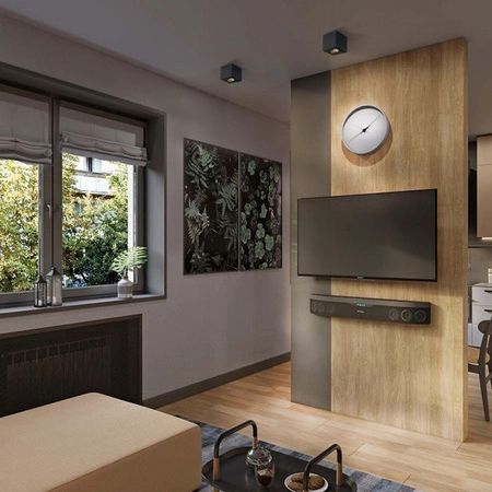 Povrchové svítidlo SPOT 1x GU10 Movable Black OTTO Videx