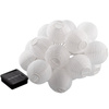 LED Solární řetěz, 20x LED Ozdobné Lucerny 7.59m Teplá bílá 3000K RISA LUMILED