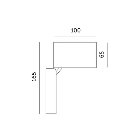 Zahradní venkovní nástěnné svítidlo GU10 IP44 Black Quazar Kobi