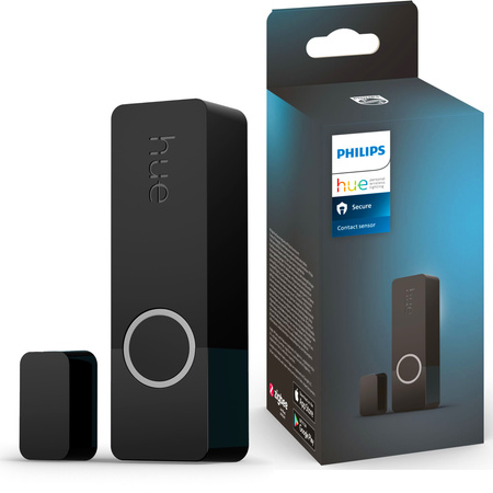 Kontaktní senzor otevření/zavření dveří Bezdrátový kontaktní senzor okna PHILIPS HUE Zigbee černý 