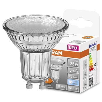 LED žárovka PAR16 Reflector GU10 2,6W = 35W 230lm 4000K Neutral 36° STAR Osram