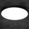 Plafond LED stropní panel Povrchová svítidla 20W 2060lm CCT RGB Round Black Dimmable S Kanlux