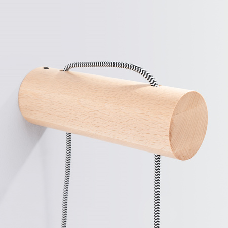 Nástěnné svítidlo Overhang G9 Natural Wood White Nimbi Peach Puff SL.1645 Sollux