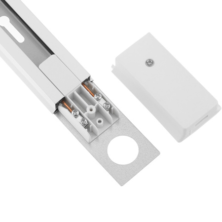 Sada osvětlovacích přípojnic 1m + 2x LED reflektor GU10 bílý matný