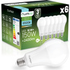 6x LED žárovka E27 A70 18W = 150W 2430lm 6500K Cold 260° LUMILED