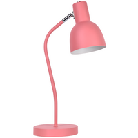 Stolní lampa nastavitelná E27 růžová Mimi Sanico Goldlux