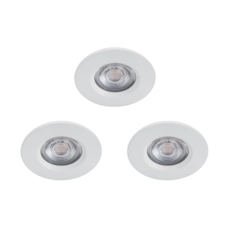 3x LED DIVE 5W 2700K 350lm IP65 Kulaté bílé stmívatelné halogenové svítidlo PHILIPS