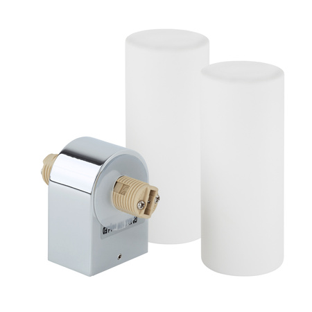 Nástěnné svítidlo Povrchová montáž 2x G9 Chrom Vodotěsné Koupelna IP44 Moderní NATALIE 10726 Nowodvorski