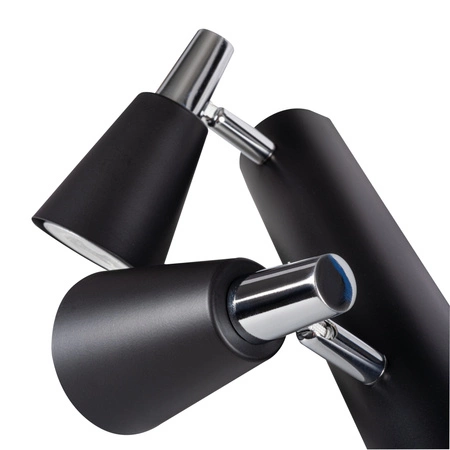 Stropní svítidlo LED GU10 s nastavitelným reflektorem Sempra Kanlux Black