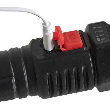 Ruční svítilna nabíjecí LED svítilna Classic USB VA0074 Vayox