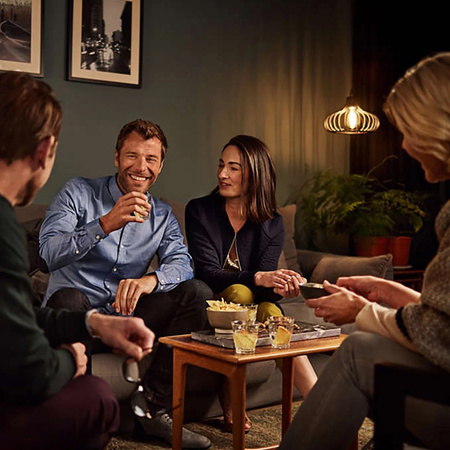 6x LED žárovka E27 A60 7W = 60W 806lm 3000K Warm 360° FILAMENT LUMILED