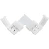 Úhlový konektor pro LED pásek 2PIN západka 10mm