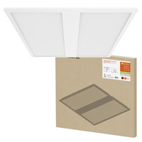 LED panelové kancelářské stropní světlo 36W 5040lm 4000K neutrální stmívatelné povrchově montované bílé 60x60cm UGR19 chránit Ledvance