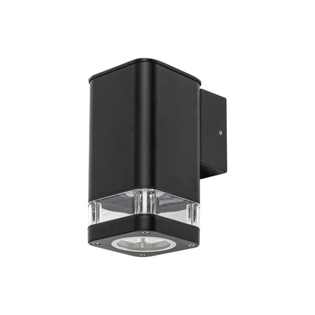 Zahradní lampa LED nástěnná lampa SINTRA GU10 IP44 Down Black RABALUX