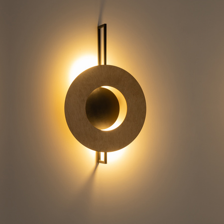 Nástěnné svítidlo 2x GX53 Béžové dřevo Moderní SUNSET NATURAL A 10576 Nowodvorski