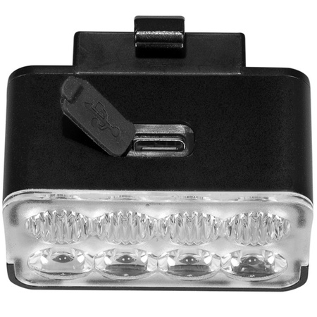 Přední svítilna na kolo 8xLED USB-C 10 režimů 900lm IPX6 VAYOX