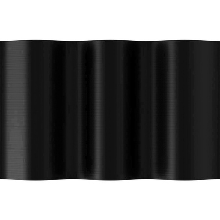 Okraje trávníků z pružné vlnité lepenky 15 cm x 9 m černá CELLFAST