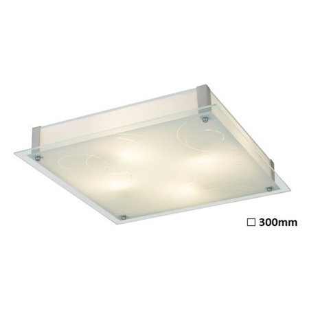 Plafond LED stropní svítidlo Povrchové nástěnné svítidlo 12W bílé moderní Dena Rabalux