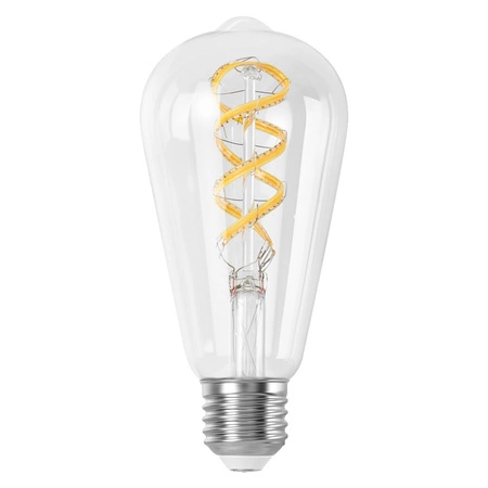 LED žárovka E27 4,8W = 40W 470lm RGBW CCT Stmívatelná SMART+ WiFi Filament Edison Ledvance