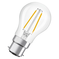 LED žárovka P45 B22d 1,8W = 25W 250lm 2700K Warm 300° Filament STAR CLASSIC Osram