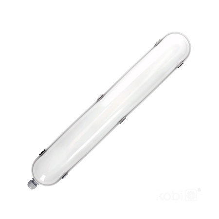 Hermetické svítidlo LED 20W 3000lm 4000K Neutrální IP65 IK08 Grey Nexforce Kobi
