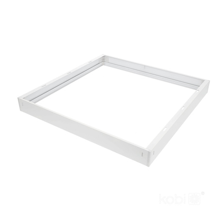 Rámeček pro povrchovou montáž 63 mm pro LED panel 60x60 cm Klik White Kobi