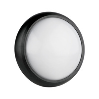 Plafond LED stropní svítidlo 8W 3000K 560lm IP66 kulaté černé VT-8014 V-TAC