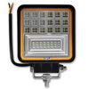Pracovní lampa 126W LED halogenový světlomet 42 diod 10-60V DC Ukazatel směru IP67