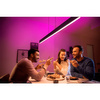 ENSIS Stropní svítidlo černé 79W CCT RGB Top Down PHILIPS HUE Bluetooth Zigbee
