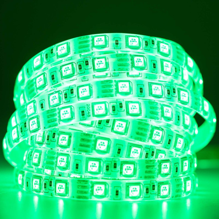 LED pásek 12V, 720W 3000LED 5050 RGB IP33 10mm 50m LUMILED