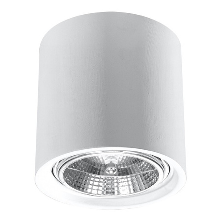 Svítidlo pro povrchovou montáž KALU GU10 ES111 Halogen Spot Tuba White SOLLUX