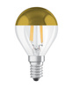 LED žárovka P45 kapka E14 4W = 34W 380lm 2700K teplá bílá 300° Gold Retrofit Filament CLASSIC Osram