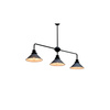 Stropní svítidlo CRAFT 9150 Nowodvorski Black 3xE27 Lustr Loft Steel