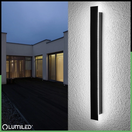 Zahradní nástěnná lampa 20W, 4000K IP65 PELIO LUMILED
