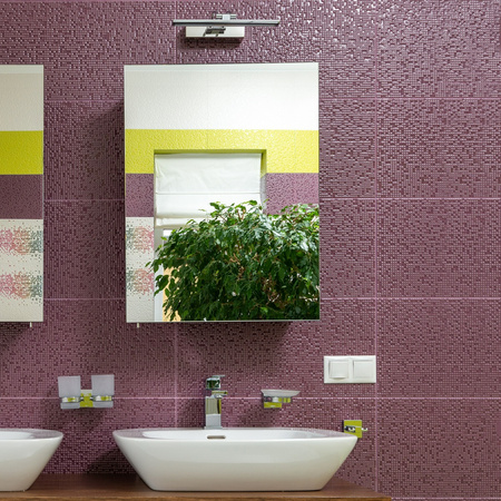 LED koupelnové nástěnné svítidlo TRAN KM9024 Svítidlo nad zrcadlem 8W 580lm 4000K 40cm