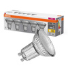 5x LED žárovka GU10 4.3W = 30W 350lm 2700K Teplá bílá 120° OSRAM Základna