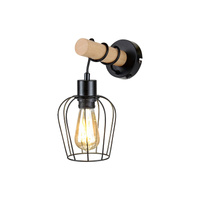 Nástěnné svítidlo E27 Black Industrial Fabian 5244 Rabalux