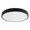 Stropní svítidlo Plafond ONYX 60 LED 65W 3000K 5177lm Černá Minimalistická SOLLUX