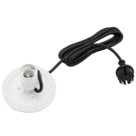 Venkovní zahradní lampa 230V E27 BULLET 40cm Kámen