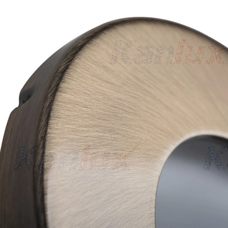 LED GU5.3 Round Gold IP44 Marin Kanlux halogenové bodové svítidlo pro zapuštěnou montáž