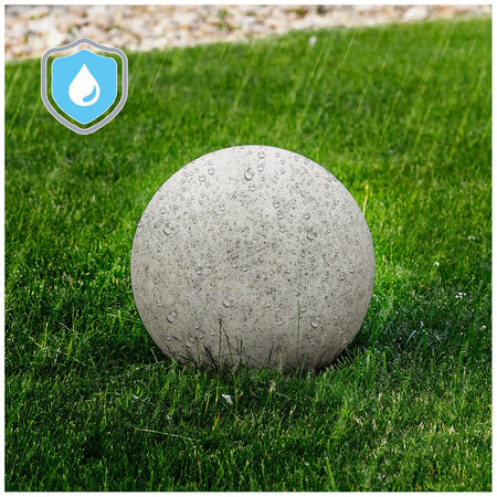 Venkovní lampa Sphere E27 Grey IP65 Zahradní koule Kobi