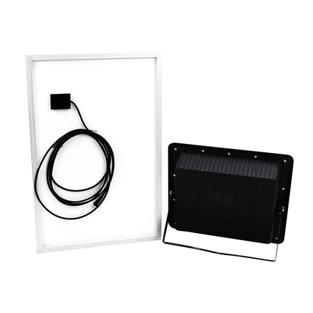 Reflektor LED 50W 6000K IP65 + solární panel s dálkovým ovládáním VT-300W V-TAC