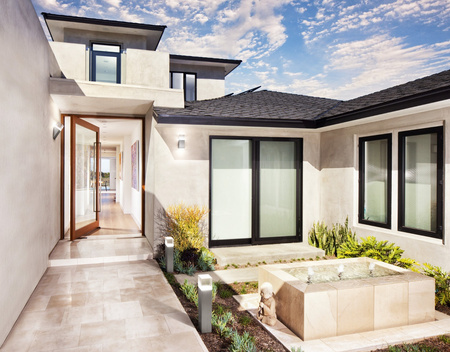 Nástěnné moderní fasádní svítidlo 5W 3000K MOVEMENT SENSOR Endura Style CRYSTAL LEDVANCE