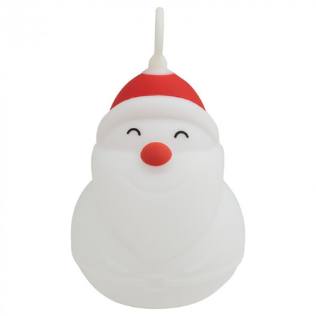 Dětské LED noční světlo 1W 3000K teplé + vícebarevné RGB dobíjecí 1000mAh bílé MIKOLAJ MARY'S