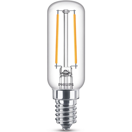 LED žárovka E14 T25 2.1W = 25W 250lm 2700K Teplá bílá Filament PHILIPS