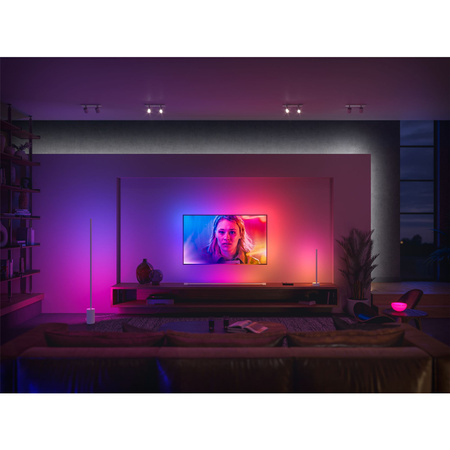 LED Play Tube lineární stolní lampa bílá GRADIENT EU/UK 17,4W CCT RGB PHILIPS HUE
