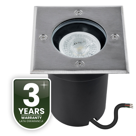 Venkovní osvětlení GU10, IP65 IK09 Čtvercová CATIO 2 LUMILED