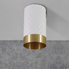 ARRAS GU10 Tuba Spot Round White GOLDLUX Stropní svítidlo pro povrchovou montáž